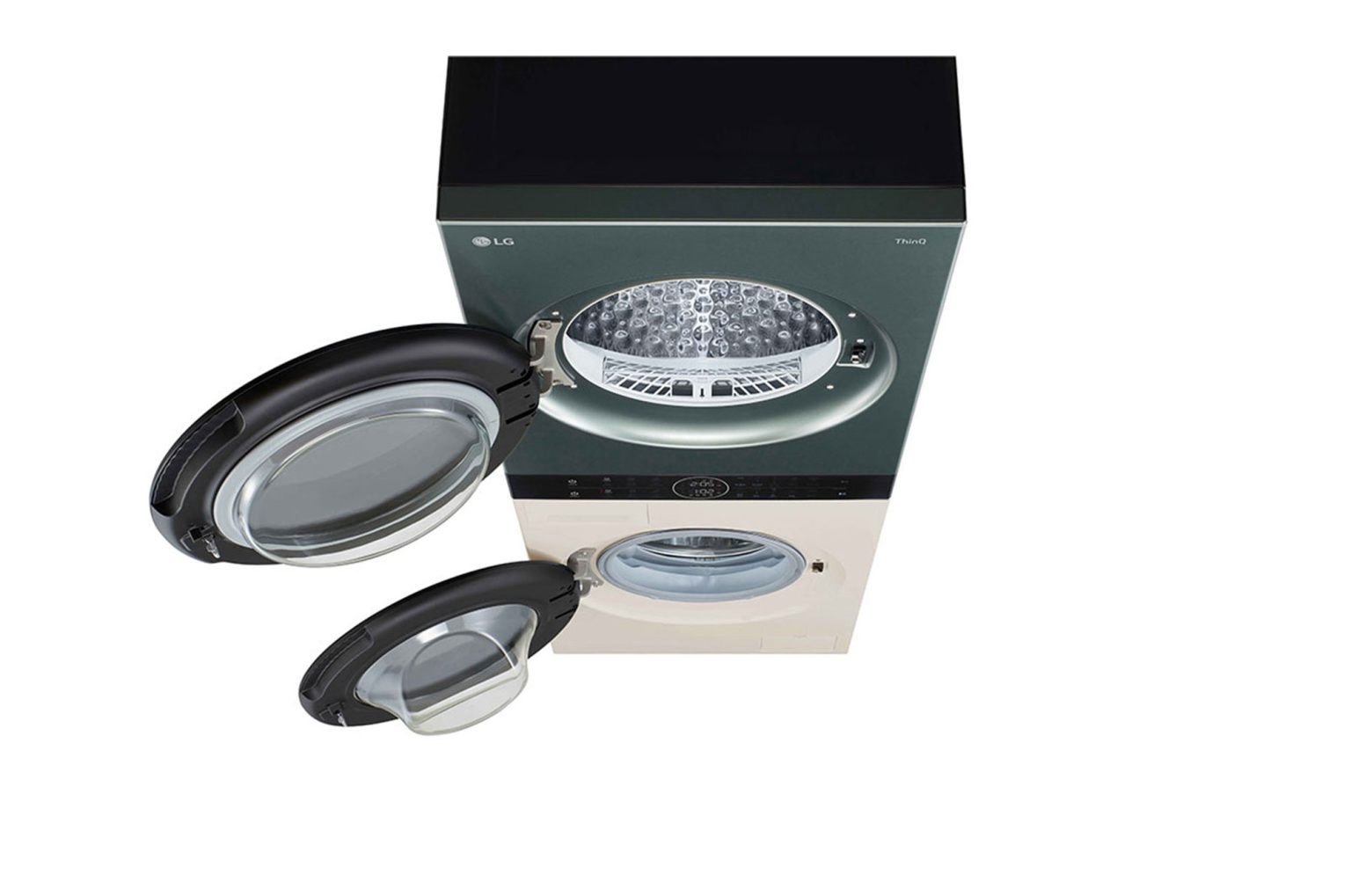 25/20kg Objet WashTower™ All-In-One Stacked Washer Dryer Slider 10